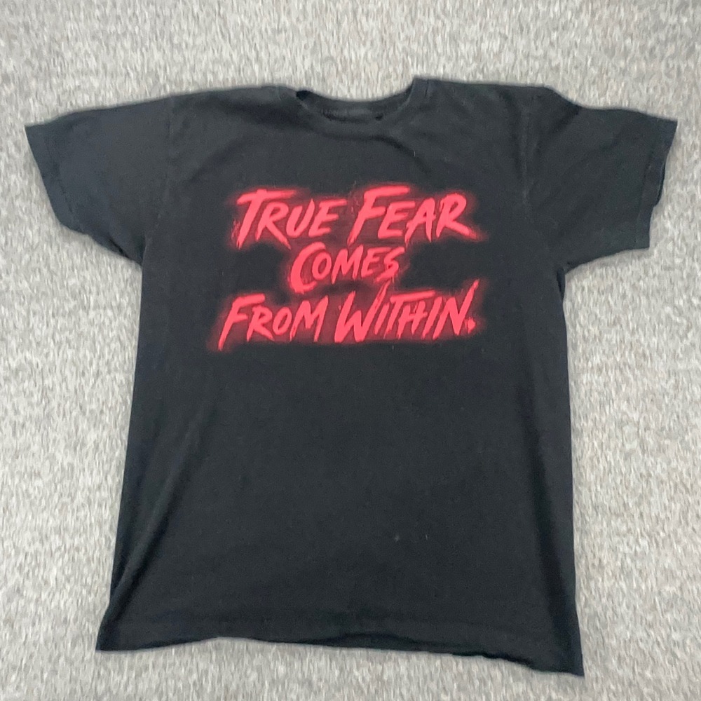 Universal Studios Halloween Horror Nights T-Shirt True Fear‎ Men's Medium